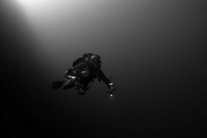 Into darkness by James Deverich 